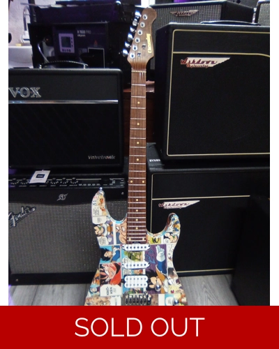 Chevening dragon ball z hss strat